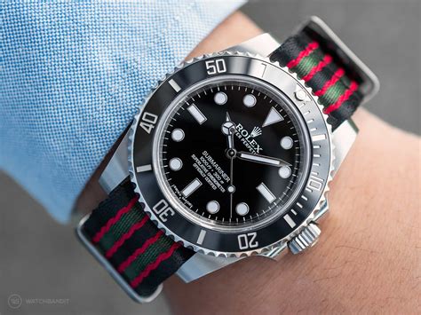 rolex submariner with nato strap